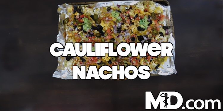 Cauliflower Nachos - MDelicious!