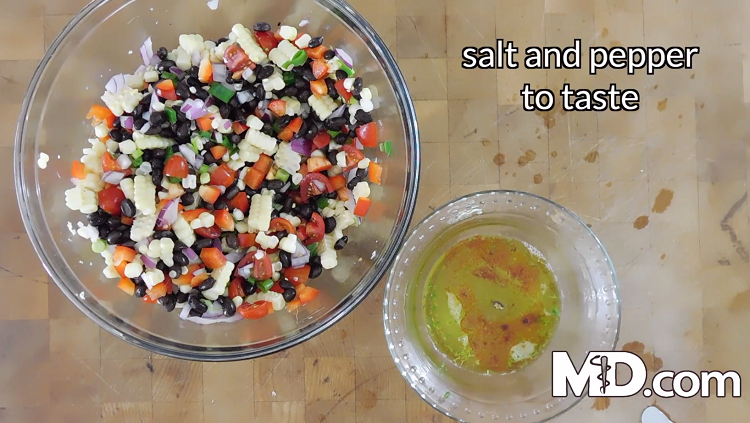 Corn Salad Recipe - Salt Pepper to Taste