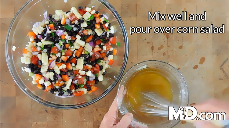 Corn Salad Recipe - Mix Well & Pour Over Corn Salad