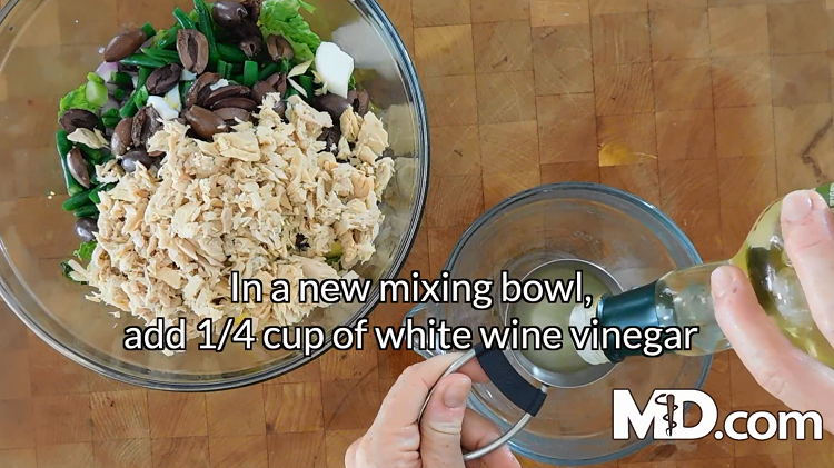 Nicoise Salad Recipe - Add White Wine Vinegar