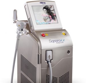 Soprano ICE laser hair removal system by Alma Lasers
