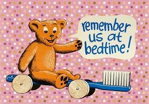 Remember to brush at bedtime