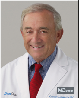 Photo of Dr. Gerald C. Burnett, MD, FAAD