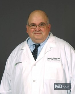 Photo of Dr. James Robbins, MD, FACS, FASCRS